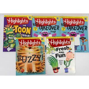 Highlights Magazine for Children 12 Issues Plus Puzzle Book Year 2024 Crafts Sci